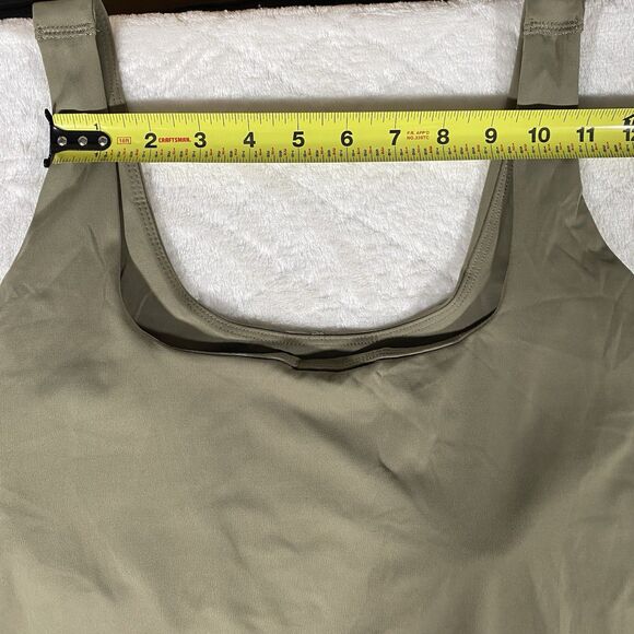 Old Navy Active Powersoft Tank Dress Athletic Built-In Bra Green Women's XL NWT - Picture 8 of 9